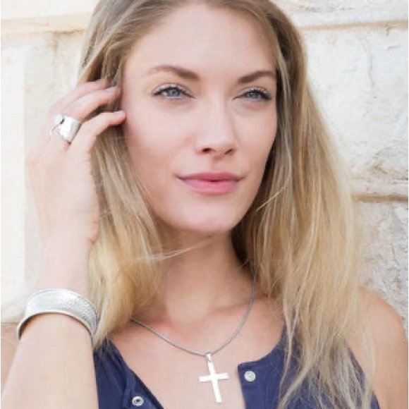 Sterling Silver Woven Cuff Bracelet - Picture 9 of 9